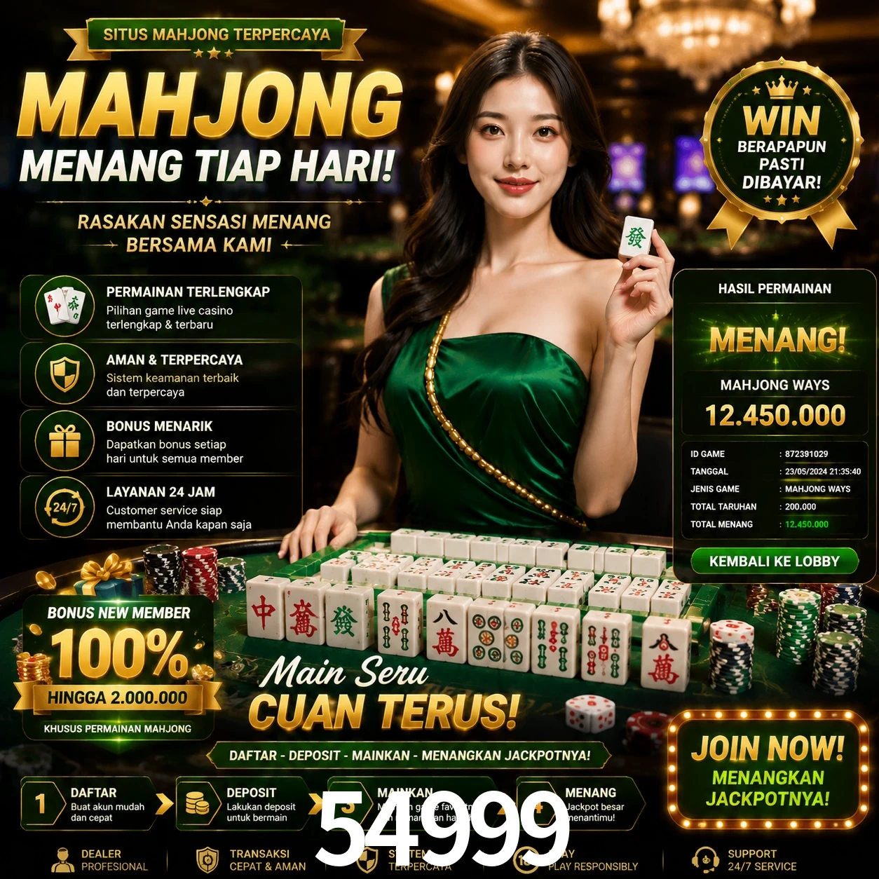 Cashback VIP 54999 - reembolso semanal